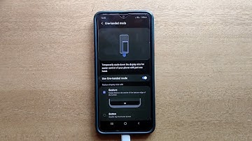 How To Use Gesture To Turn On One Hand Mode In Samsung Galaxy Mobile