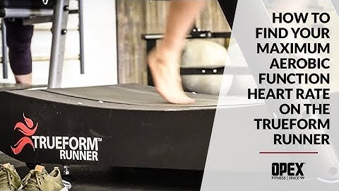 Aerobic and Heart Rate Training on the TrueForm Runner