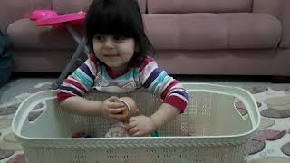 Elifnaz Bebeklerine Banyo Yaptırıyor Elifnaz Bathes Their Babies