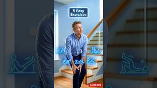 Knee Pain? Try These 5 Simple Exercises for Fast Relief! 🦵✨kneepain #kneepainrelief