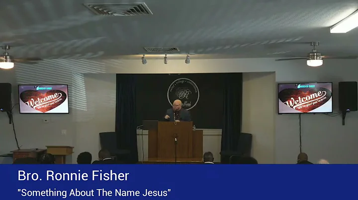 Ronnie Fisher - Something About The Name Jesus