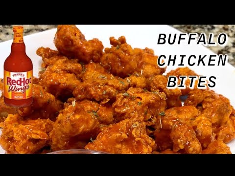 Crispy Buffalo Chicken Bites : Game Day Perfection 