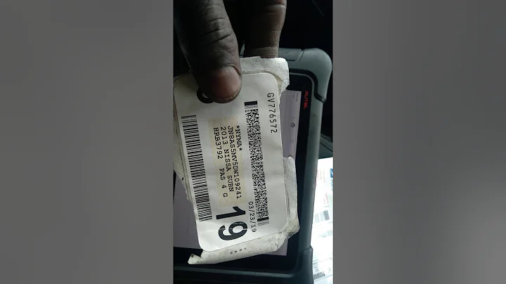 Nissan ecm swap program with autel elite and vin write.