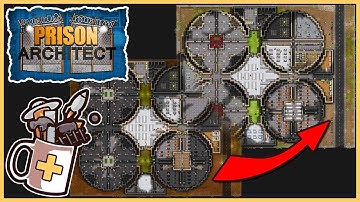 "Pokeball" Alpha 11 Prison Retrofit | Prison Architect - Let