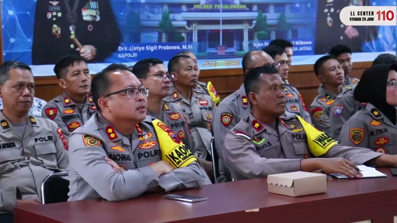 Arahan Dan Bimtek Kabidhumas Polda Jateng Di Polres Pekalongan