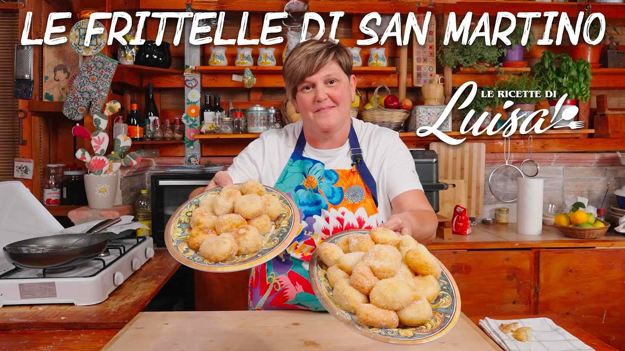 Le FRITTELLE di SAN MARTINO - Le Ricette di Luisa