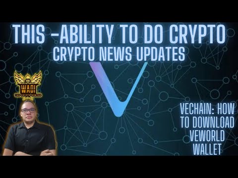 VeChain  How to Download VeWorld Wallet #bitcoin #crypto #vechain #cryptonews