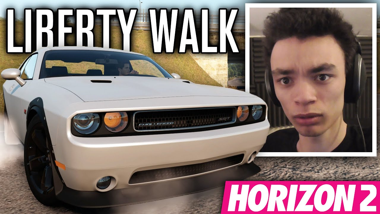 LIBERTY WALK DODGE CHALLENGER! | Forza Horizon 2 drift build cars
