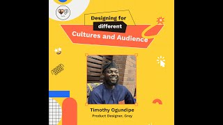 Designing for different Cultures and Audience