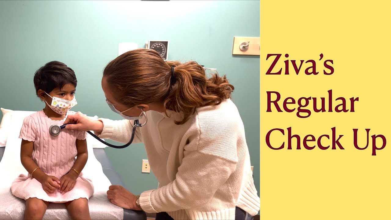 Kid's regular check up in US | Ziva's annual check up | Ziva's video | OneDayShow