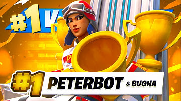 🏆1ST PLACE IN FNCS WEEK 2 (ft. Bugha)🏆| Peterbot