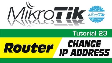 MikroTik Tutorial 23 - How to Change Your Router IP Address