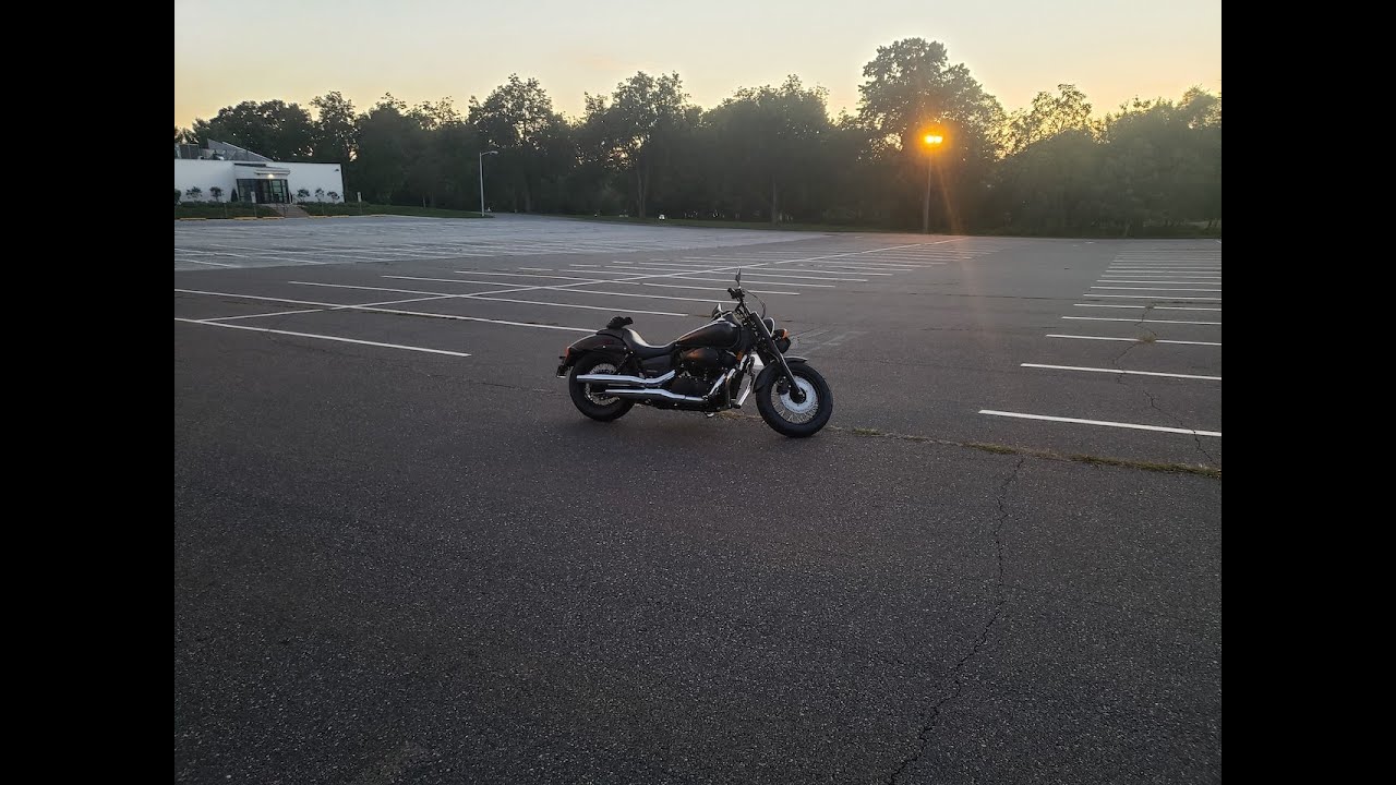 Honda Shadow Phantom 2022. Открытие сезона, Первый раз на ДОП.