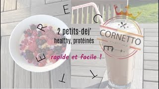 2 petits-déj' à préparer la veille! Protéiné, simple, healthy et rapide! screenshot 3