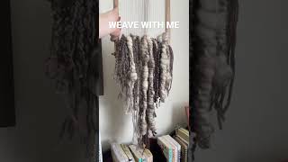 Weave a textured boho wall hanging with me If you are interested in this piece visit my Etsy shop