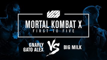 VGArcade Mortal Kombat X FT5 - GnarlyGatoAlex vs Big Milk