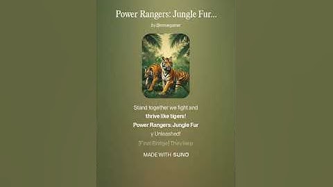 Power Rangers: Jungle Fury Unleashed (Chill Rock)