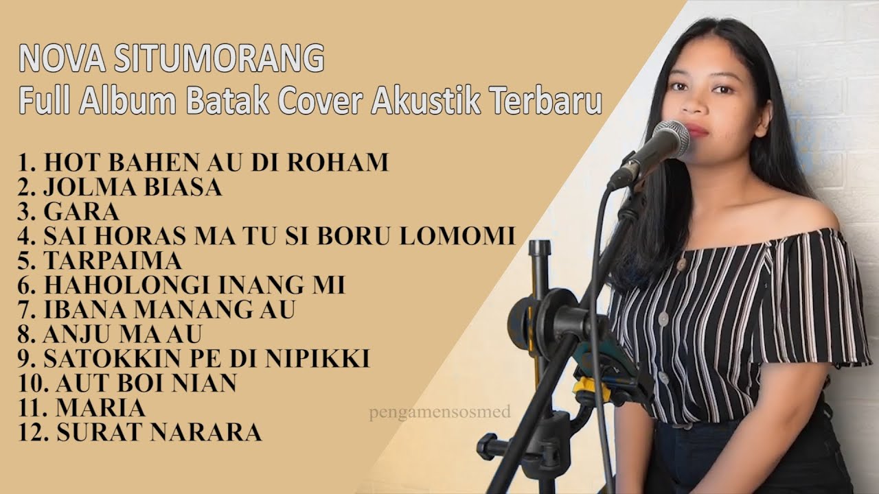 Nova Situmorang | Full Album Lagu Batak Akustik Cover Terpopuler