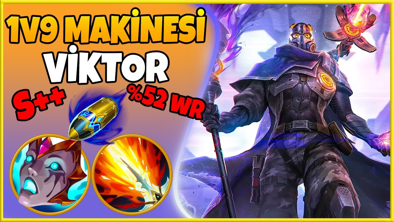 Mid Lane'in En İyisi! | Viktor Tam Bir Canavar! | Valiant - Viktor @Elayja Lol