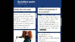 e_ portfolio on padlet