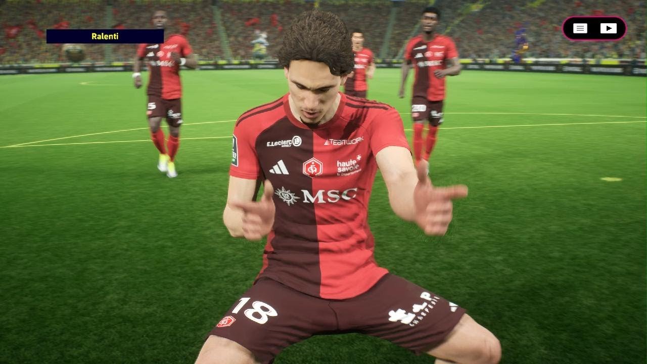 SUITE CHAMPIONNAT ligue 2 RED star VS Annecy D2 🇨🇵🇨🇵⚽