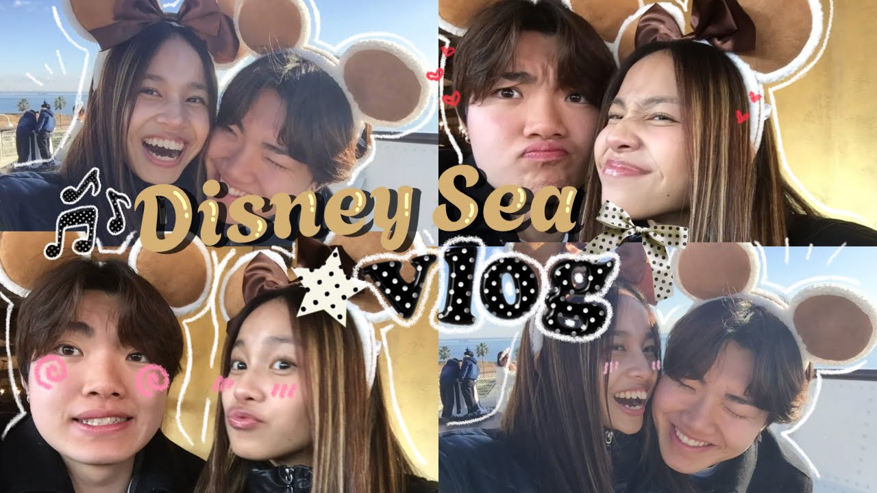 【Vlog】秋田から抜け出してディズニーシー✨🌊でゆったり楽しい新年❣️