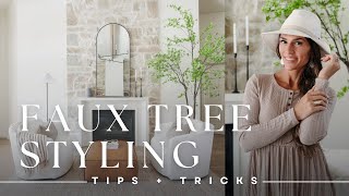 Home Decor Hacks | Modern Faux Tree Trends for 2022