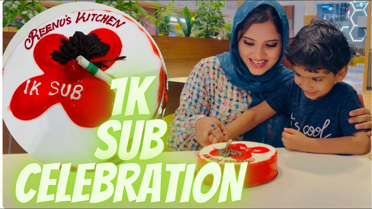 1K Subscribers Celebration Dubai Mall / Burj Khalifa Visit & Cake Cutting Ep 36 YouTube
