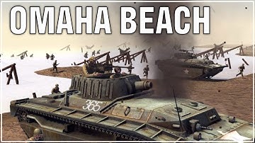 Landing at Omaha Beach - Men of War Assault Squad 2 Gem Editor Cinematic