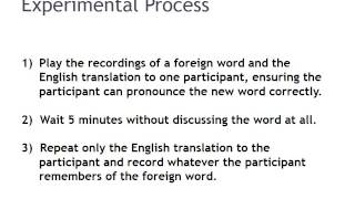 Patterns of Language Acquisition