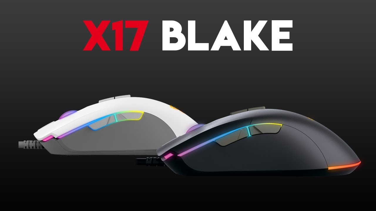 X17 BLAKE Macro RGB Gaming Mouse