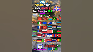 Create your own country! You have 20$! @IndoHelleneBall