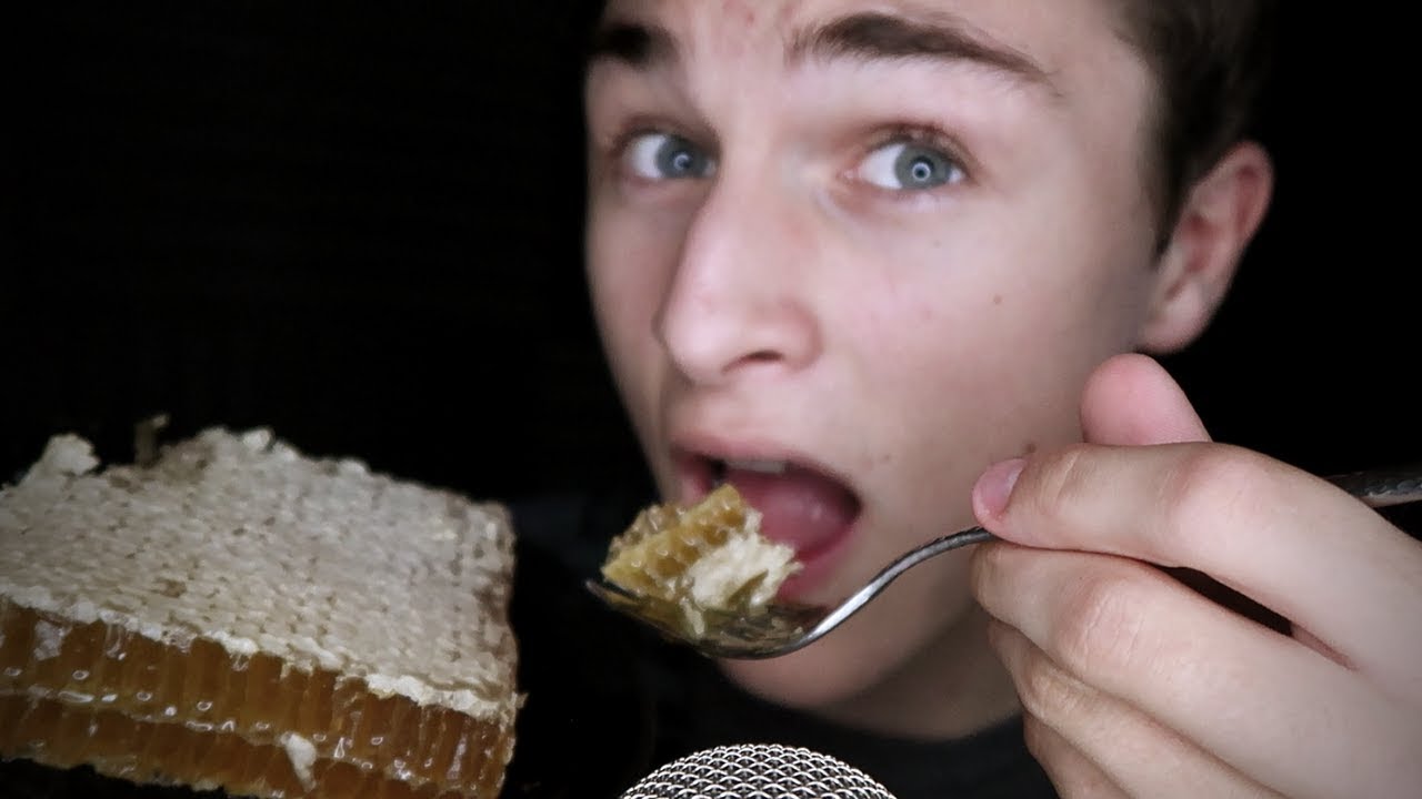 eating honeycomb eating honeycomb