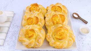 Brioche roses: so easy to make and beautiful, you can't wait to try them!