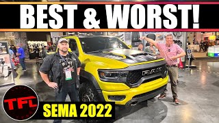 From the Weird to the Straight Up Insane, These Are the Best & Worst Builds of SEMA 2022! (Part 1/2)