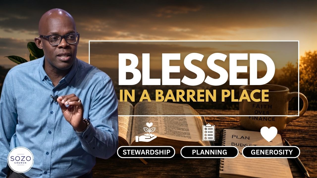 GOD AND MONEY || BLESSED IN A BARREN PLACE || PASTOR MARLANDO JORDAN