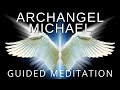 Sleep meditation  connect with archangel michael clear cleanse  lift