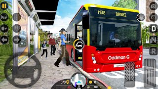 Bus Simulator 2023: New Game! Narrow Streets in Shanghai - Android gameplay screenshot 2