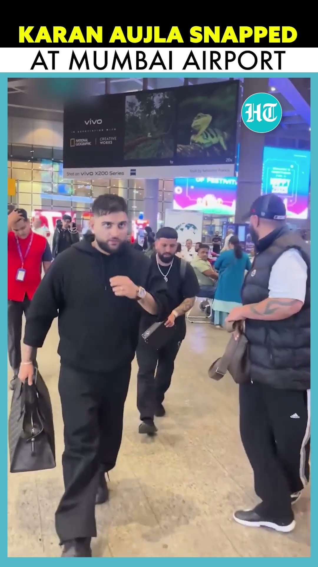 Punjabi Star Karan Aujla Graces Mumbai With His Presence, Spotted at Airport #ytshorts