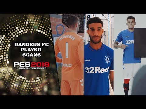 PES 2019 - Rangers FC player scan behind-the-scenes