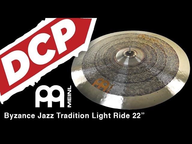 Meinl Byzance Jazz Tradition Light Ride Cymbal 22