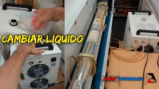 Cambiar Liquido Refrigerante Chiller [Cortadora Laser] ⚡