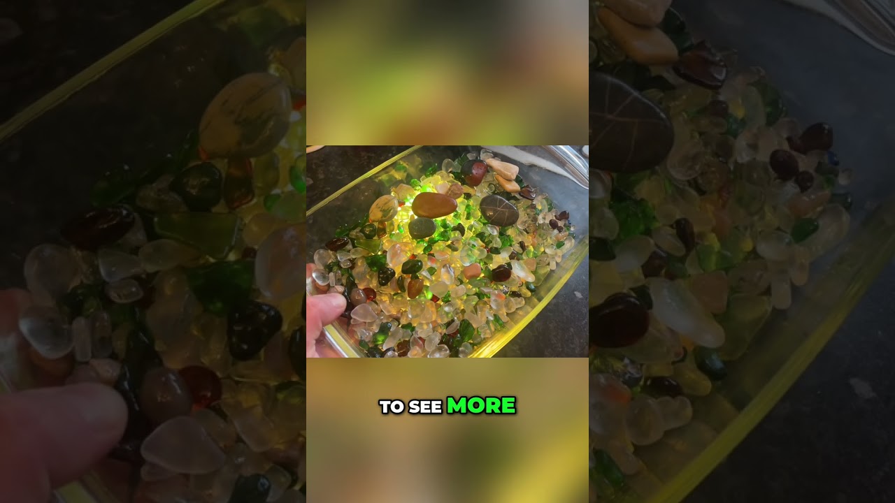 ⁣Beach Treasure Hunt: Unearthing Victorian Glass & Pottery! #shorts