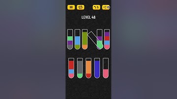 Water Sort Puzzle Level 46 Walkthrough