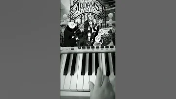 The Addams Family Wednesday Piano Cover Shorts Pianocover Pianolessons Pianomusic пианино 
