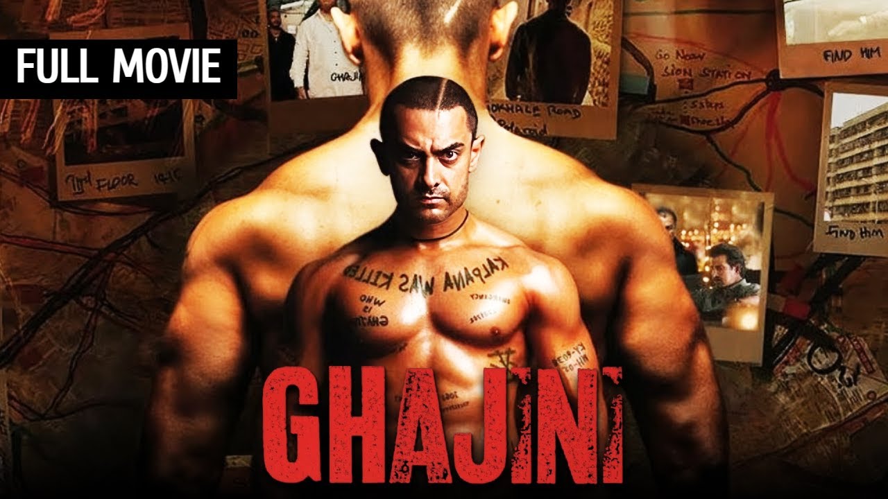          Ghajini Full Movie HD  Aamir Khan  Asin  Jiah Khan