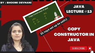 copy constructor in java  | java full course lecture 12