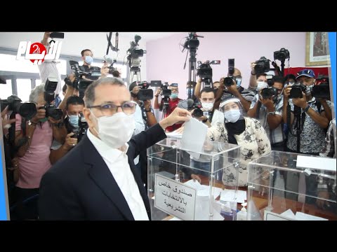 العثماني يدلي بصوته في الانتخابات بسلا