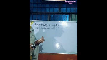 how many six digit greatest numerals in all #shorts #viral #ytshorts #study with Priti mam