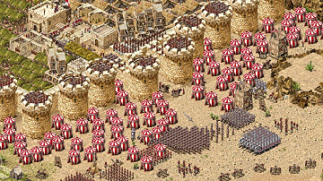 1v5 Skirmish Gameplay - Stronghold Crusader Definitive Edition